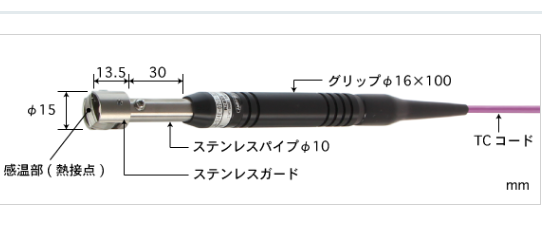 安立溫度計選配傳感器A-231K-00-1-TC1-ASP