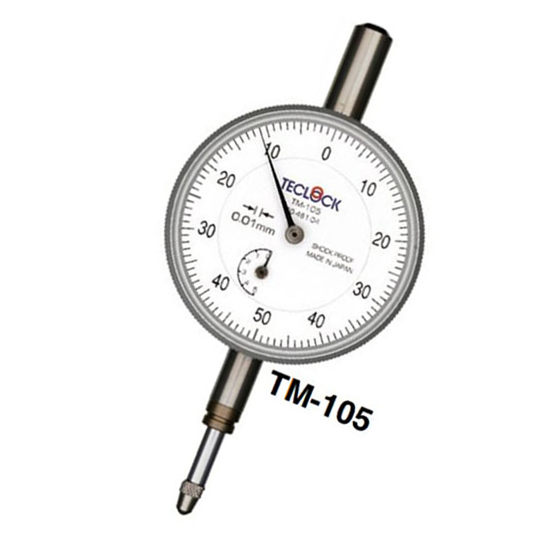 日本得樂TECLOCK機械式百分表TM-105百分表