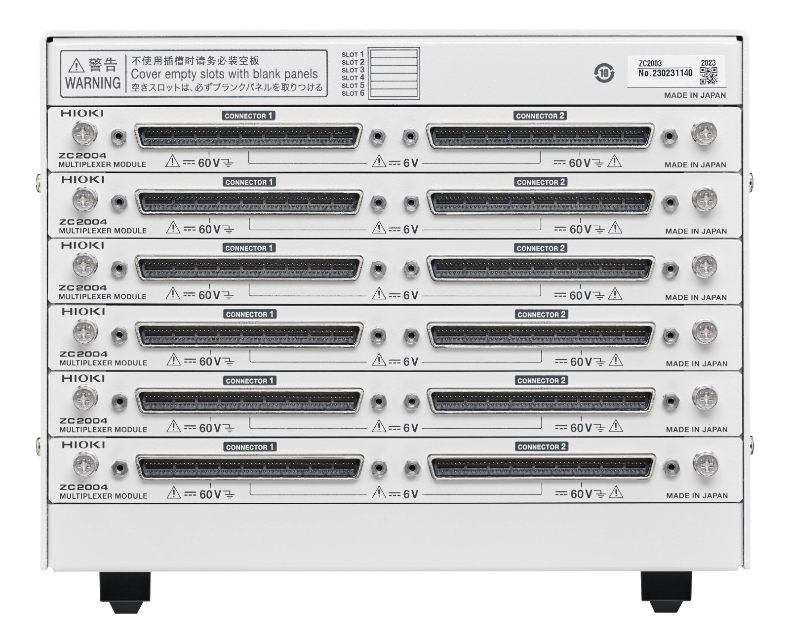 日本進口電子測量儀表掃描模塊機架 ZC2003